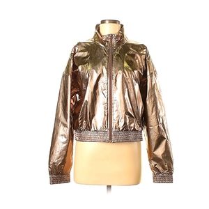 Lightweight gold jacket